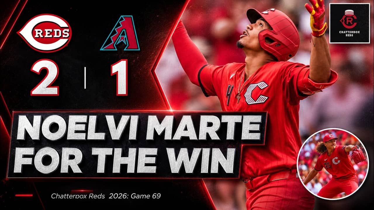 Noelvi Marte's 8th Inning BLAST give Cincinnati Reds win over Arizona Diamondbacks | Analysis, Recap