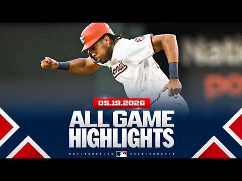 Highlights from ALL GAMES on 5/19 (inside-the-park grand slam from Wood, DOMINANT Miz, and MORE!)