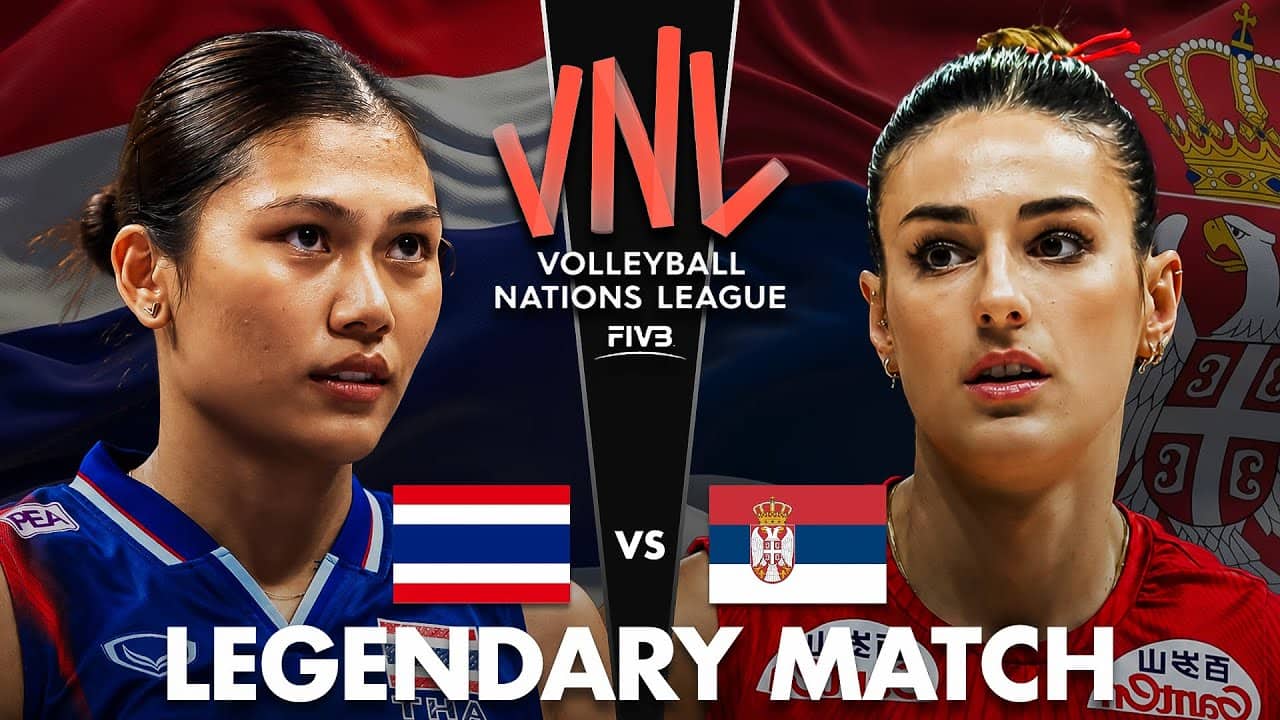 Thailand vs Serbia | Legendary Volleyball Match !!!