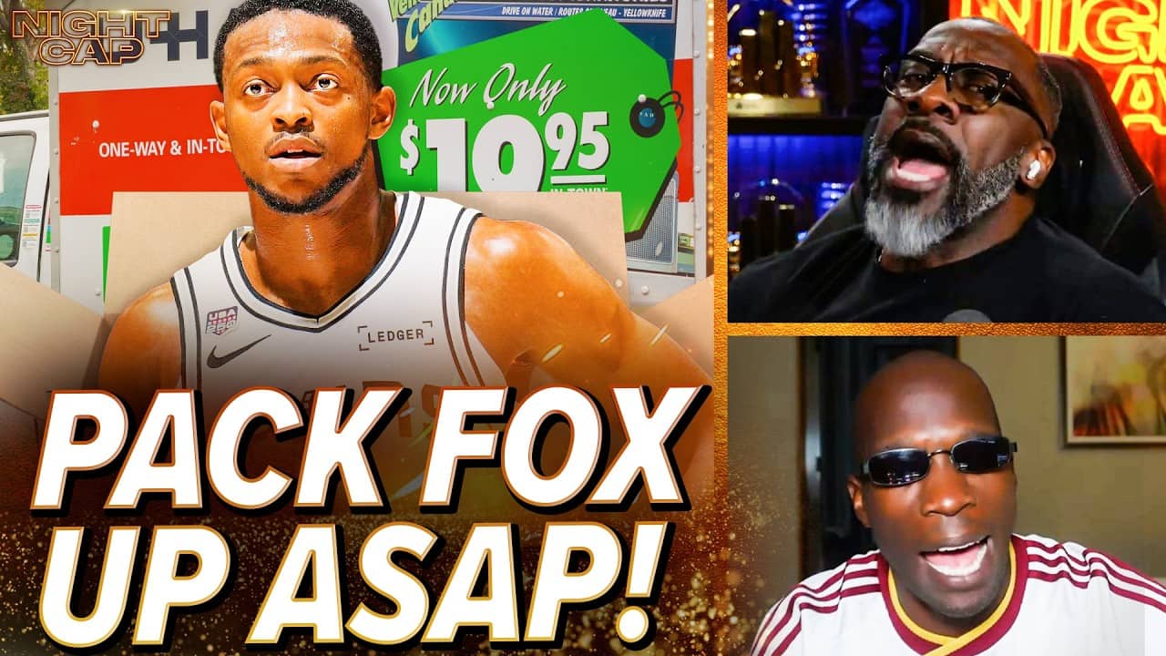 Shannon Sharpe OFFERS FREE SHIPPING to whomever will take De'Aaron Fox from the Spurs! | Nightcap