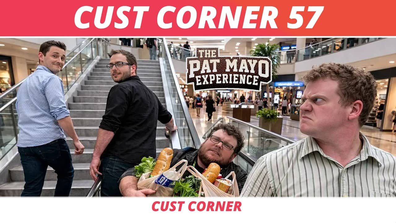 Cust Corner 57 — Escalators vs Stairs, Grocery Store Valet Service & Diet Coke Panic, Best Actors