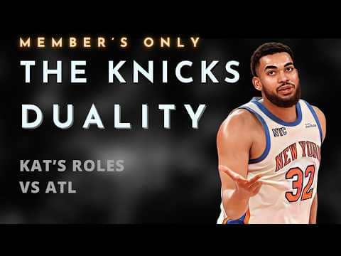 Should the Knicks be using KAT more??