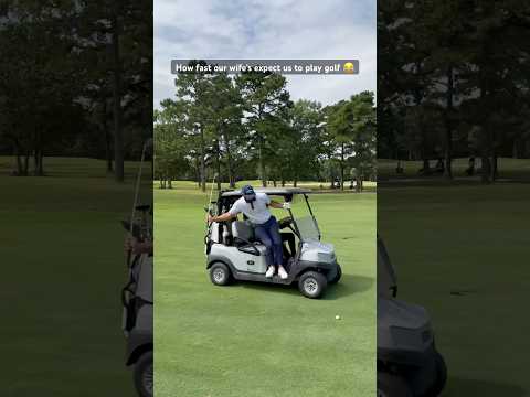 Is this the fastest round of golf ever? 😳 #shorts #golf