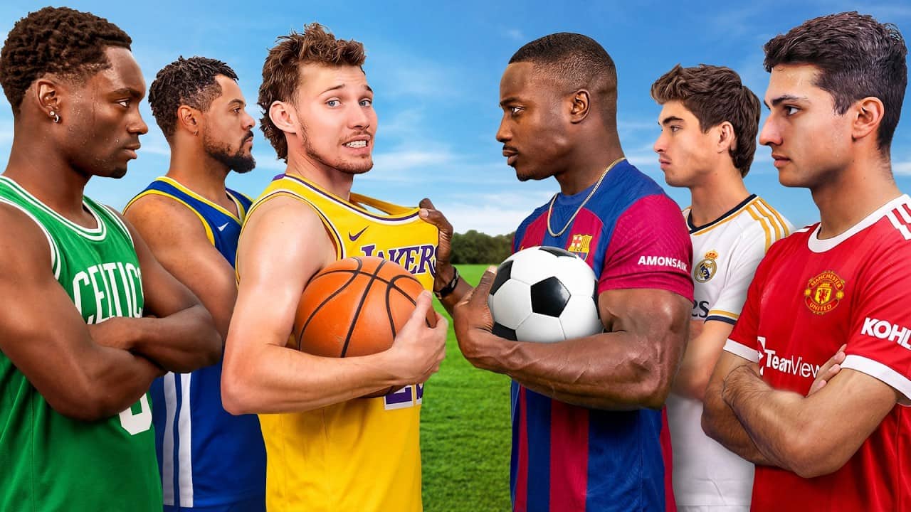 Hoopers vs. Footballers - Who are Better Athletes?