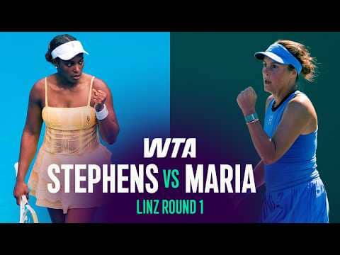 Sloane Stephens vs. Tatjana Maria | 2026 Linz Round 1 | WTA Match Highlights