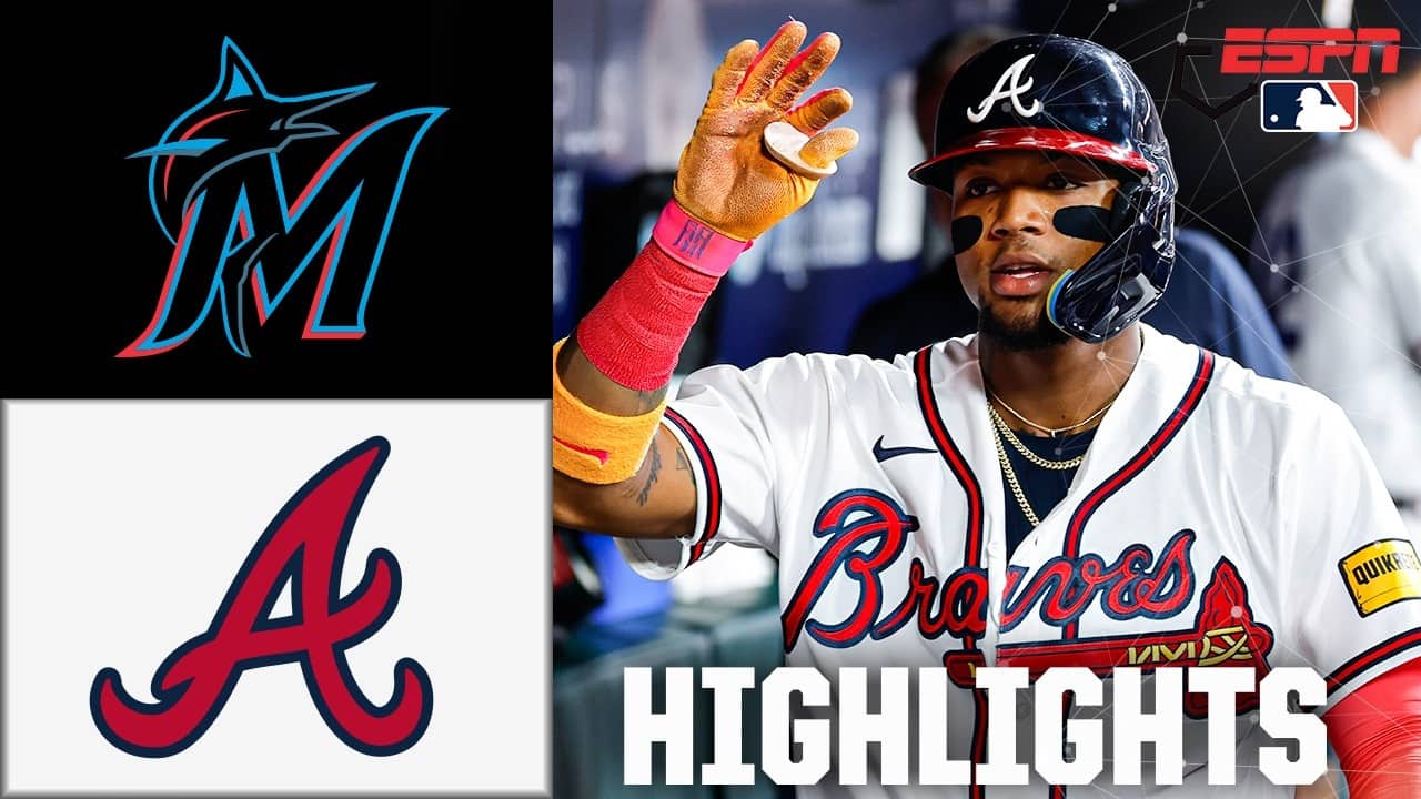Miami Marlins vs. Atlanta Braves | Full Game Highlights | ESPN MLB