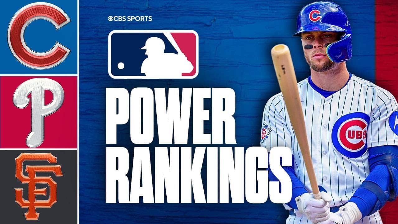 MLB Power Rankings: Cubs move into Top 3, Phillies move up 11 spots as the biggest riser, & More