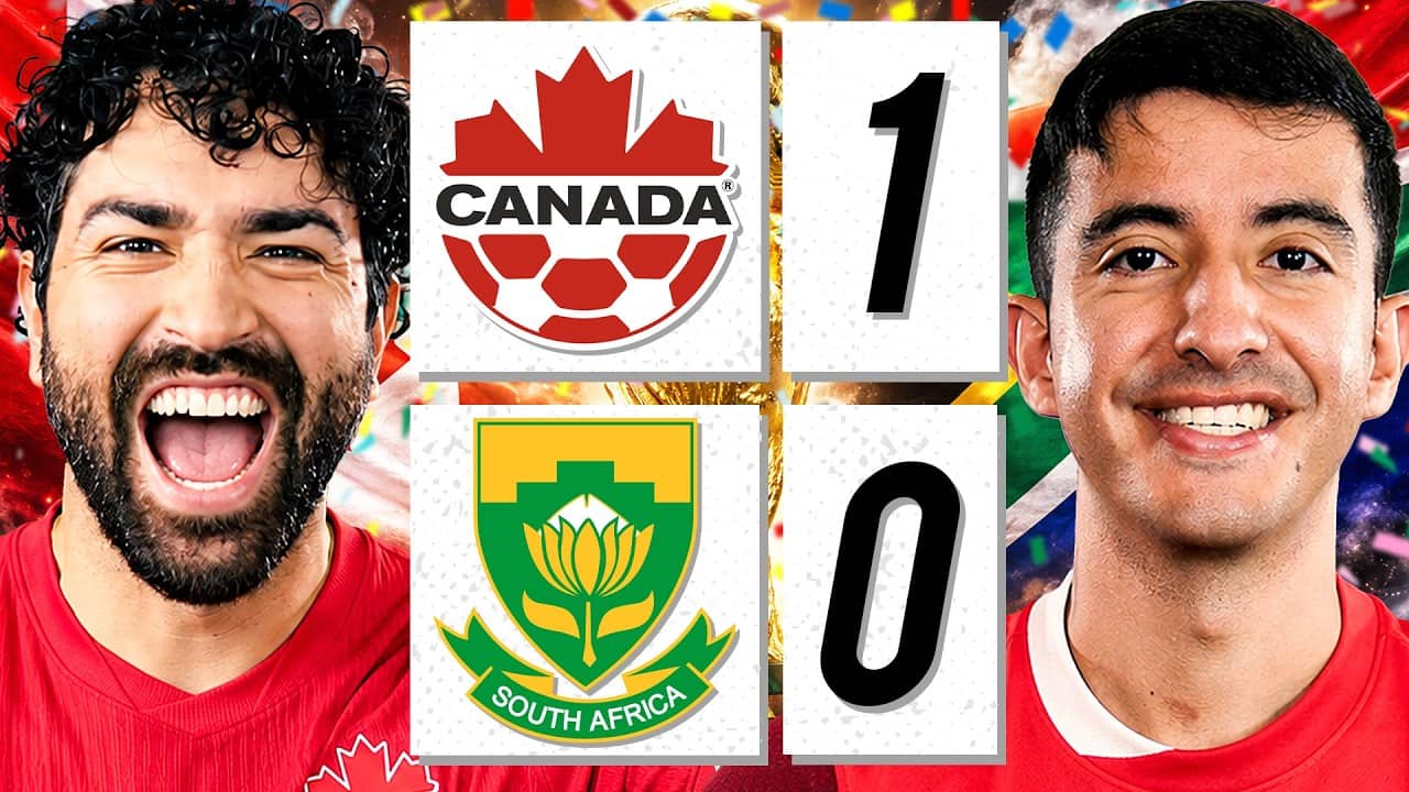 THE BIGGEST WIN IN CANADIAN HISTORY! 🔥 CANADA 1-0 SOUTH AFRICA (REACTION)