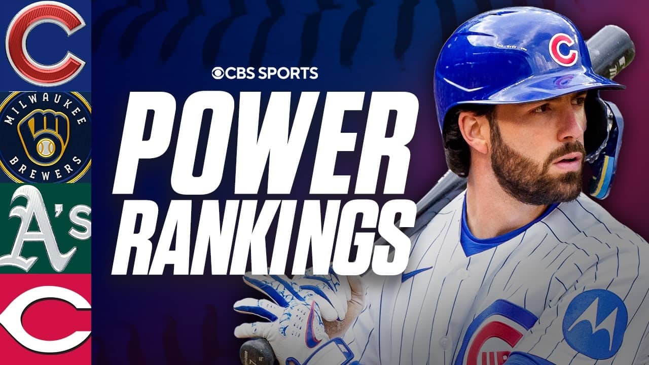 Latest MLB Power Rankings: Cubs at No. 2, Brewers surge into Top 5, Tigers fall after losing Skubal