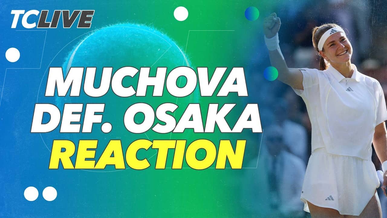 Karolina Muchova beat Naomi Osaka. Can she win Wimbledon? 🤔 | TC Live