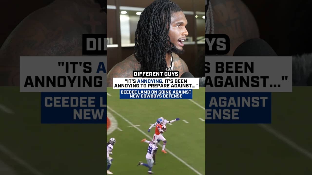 CeeDee Lamb ANNOYED By New Cowboys Defense 😂