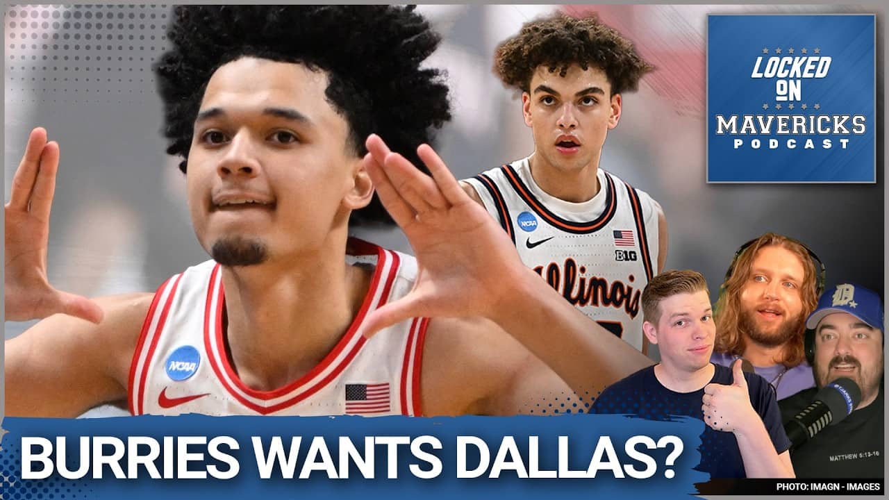 Draft RUMORS: Brayden Burries Angling for Dallas? Keaton Wagler Falling in the NBA Draft?