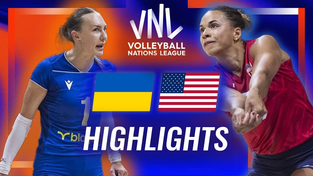 Ukraine 🇺🇦 vs. USA 🇺🇸 - Highlights | Week 1 | Women's VNL 2026