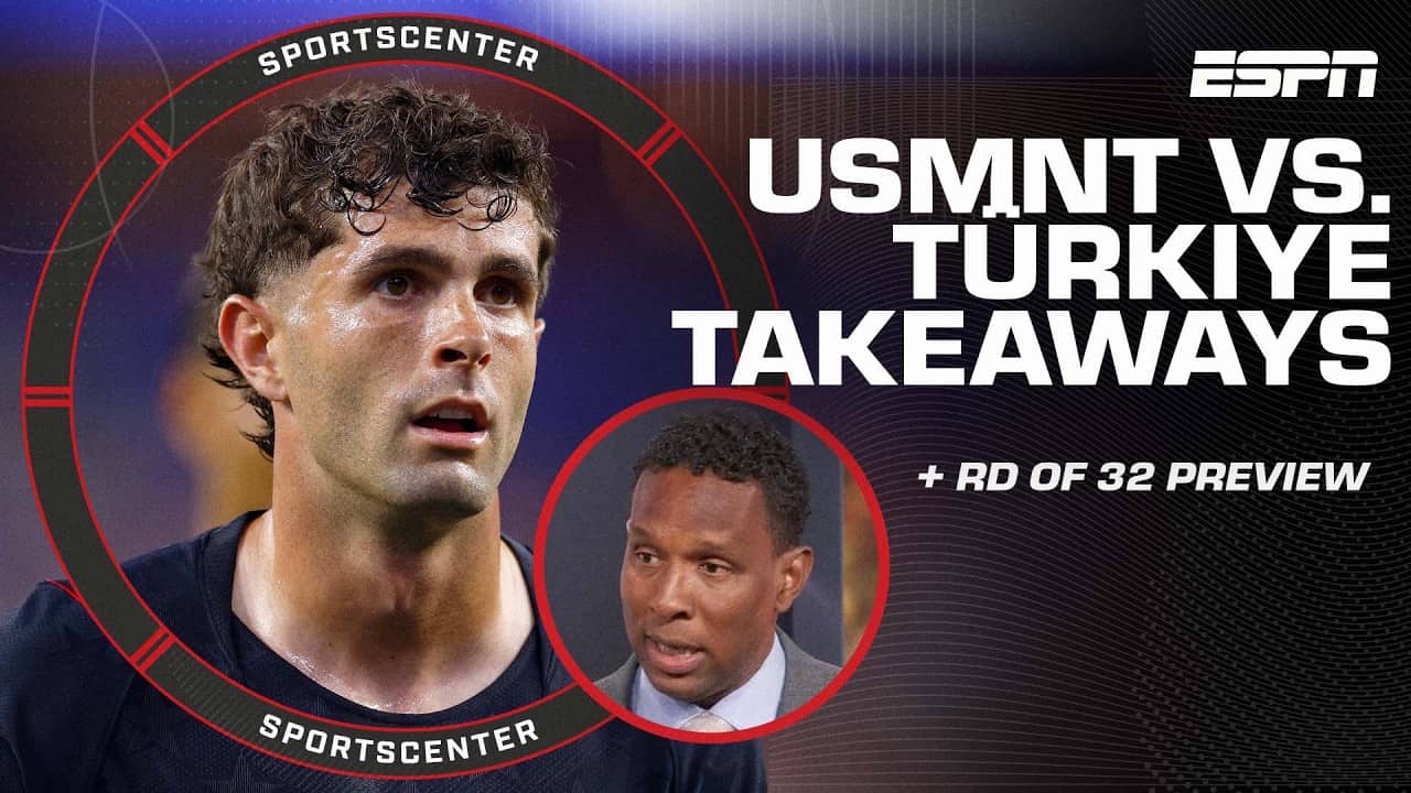 Shaka Hislop recaps USMNT’s loss to Türkiye and previews Round of 32 matches ⚽ | SportsCenter