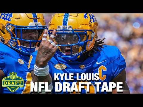 Pitt LB Kyle Louis | 2026 NFL Draft Tape