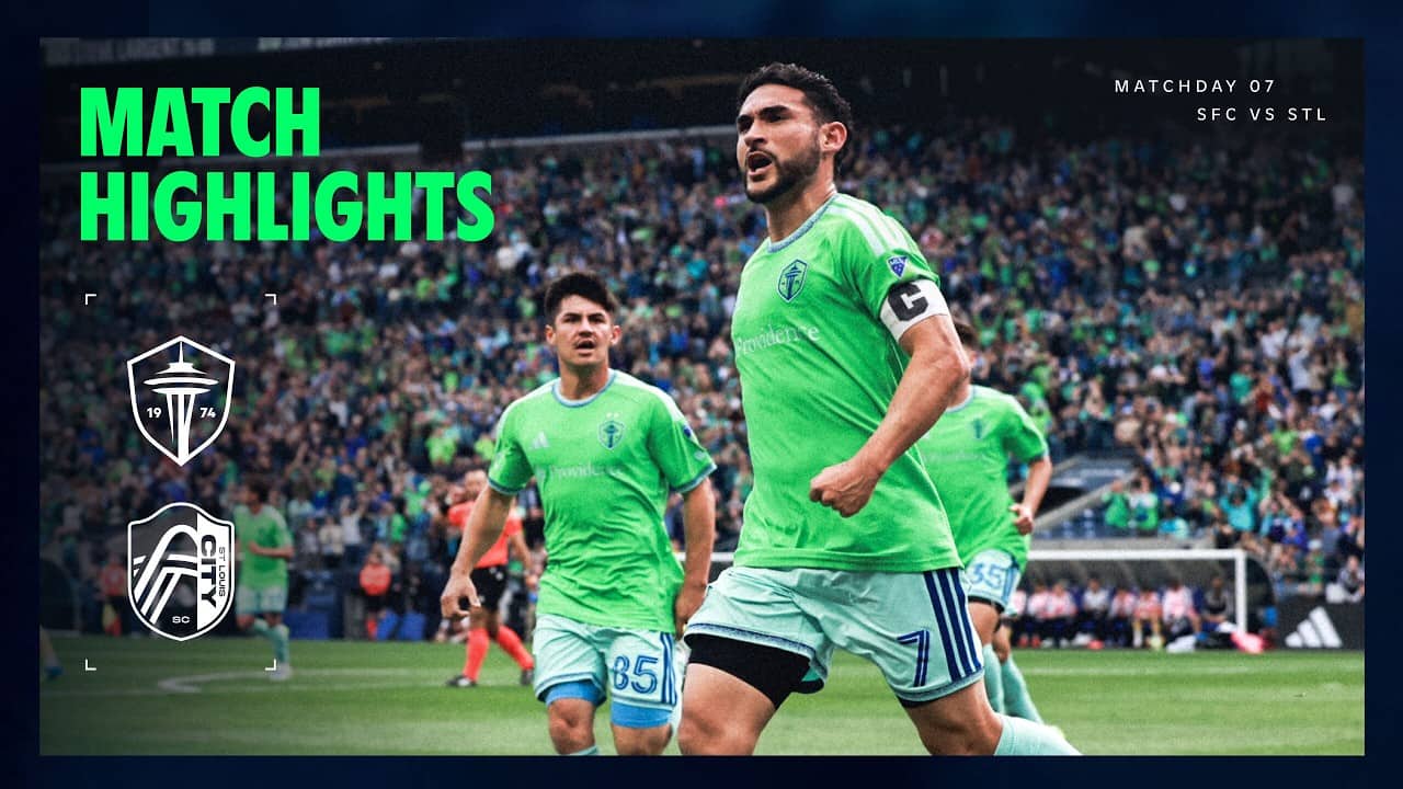 HIGHLIGHTS: Seattle Sounders FC vs. St. Louis CITY SC | April 18, 2026