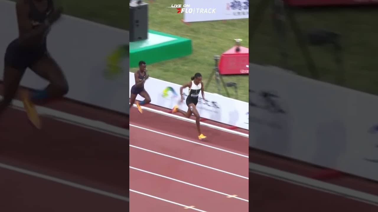 Crazy Finish in Shanghai Diamond League Women's 5k