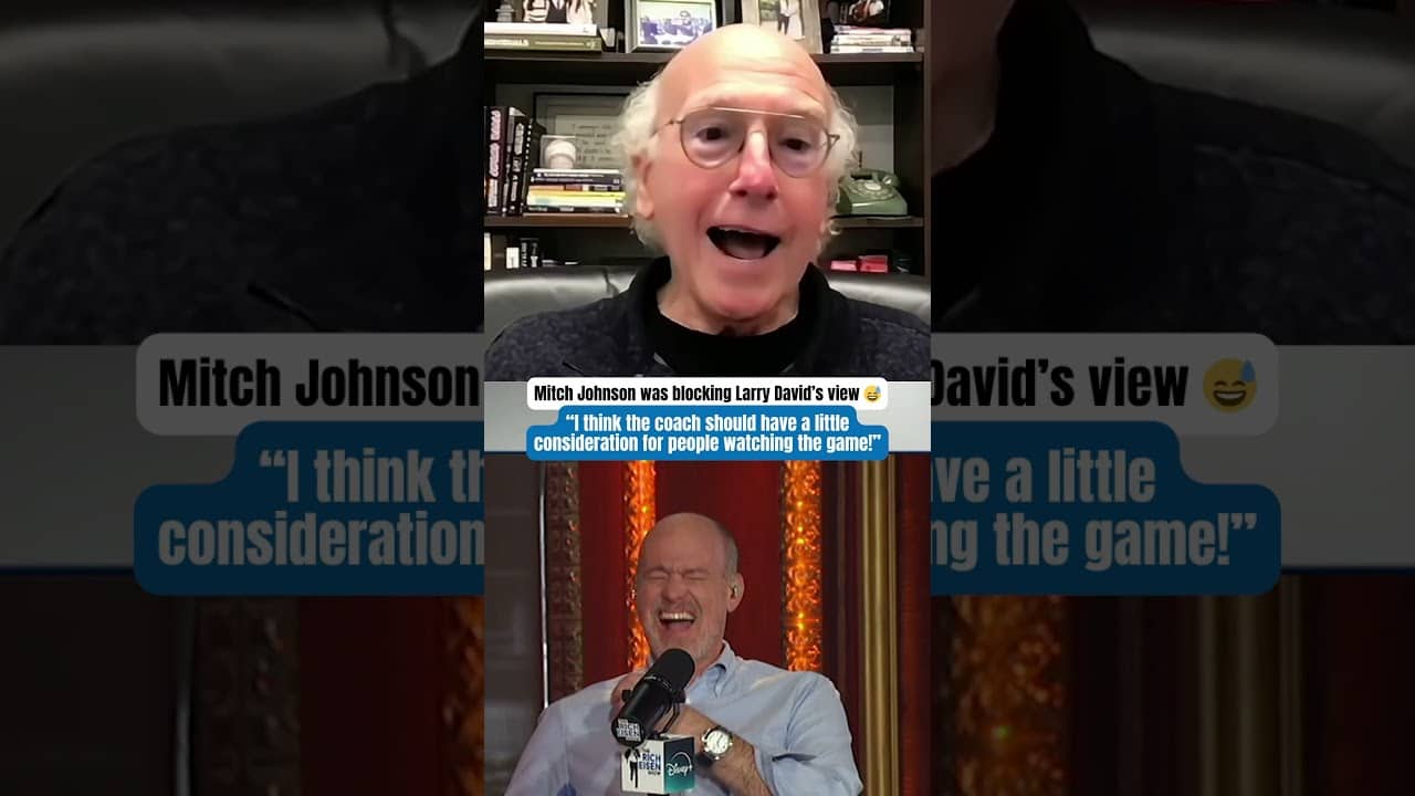 Get out of Larry David's way! 🤣