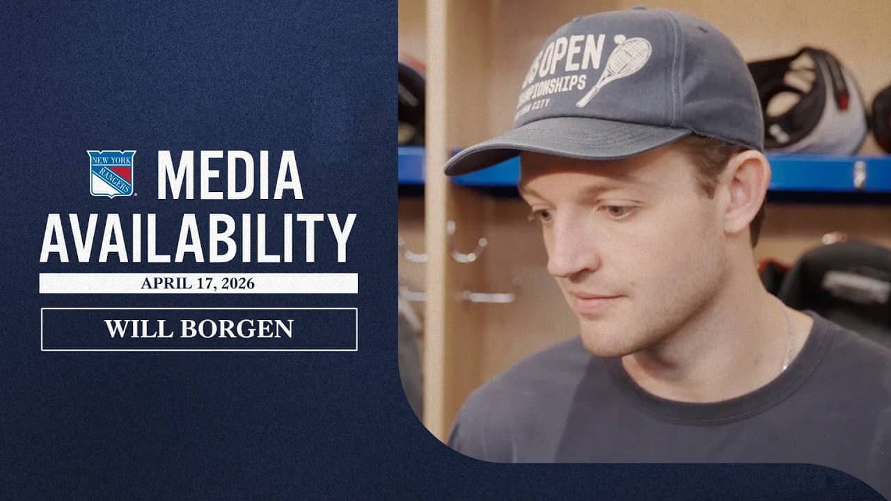 NYR 2026 Exit Day: Will Borgen Media Availability | April 17, 2026