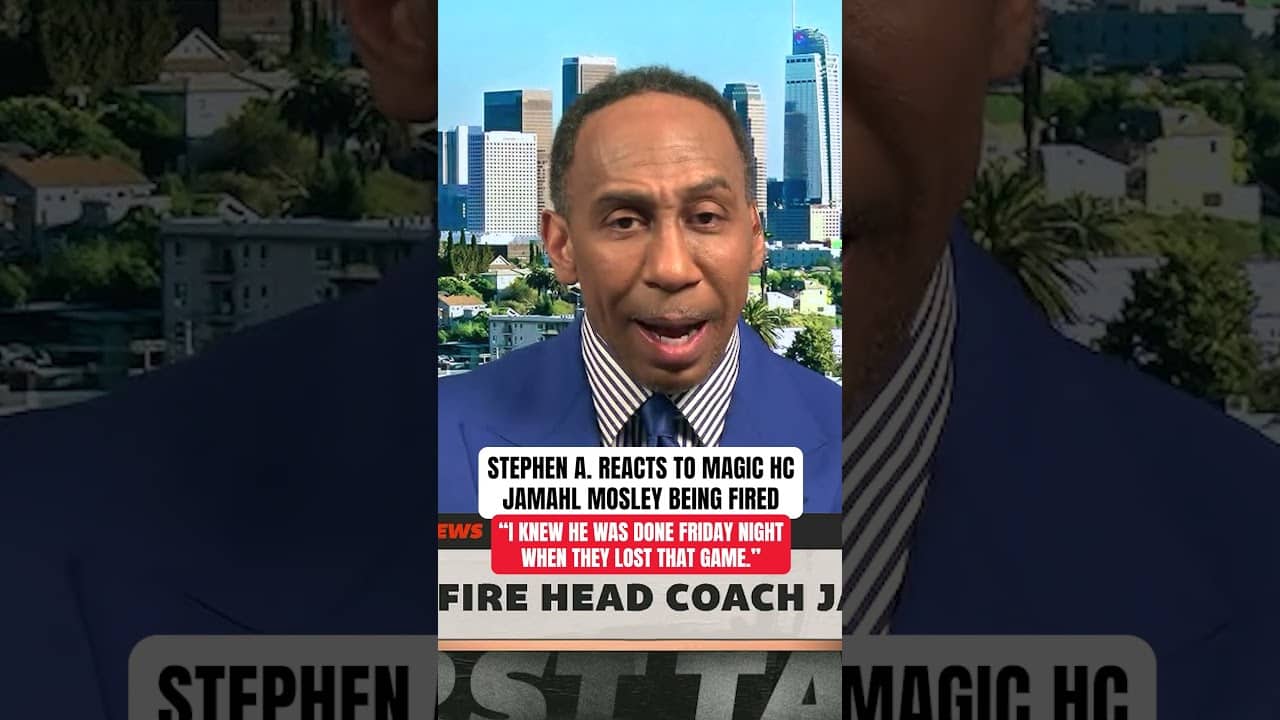 Stephen A. calls Mosley's firing 'justifiable' 👀