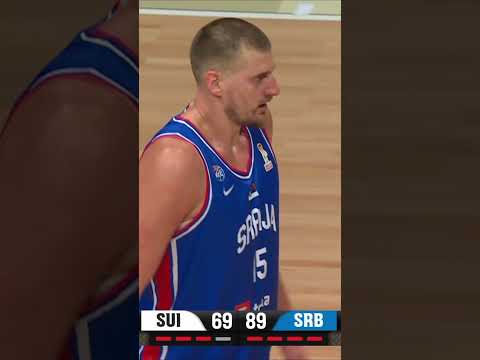 This version of Jokic looks scary 😳 #FIBAWC
