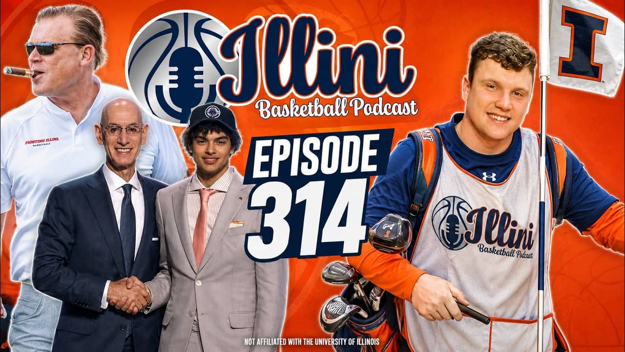 Illini Basketball Podcast Live: Episode 314 (Wagler Drafted 5th, Underwood Speaks & Other Updates)