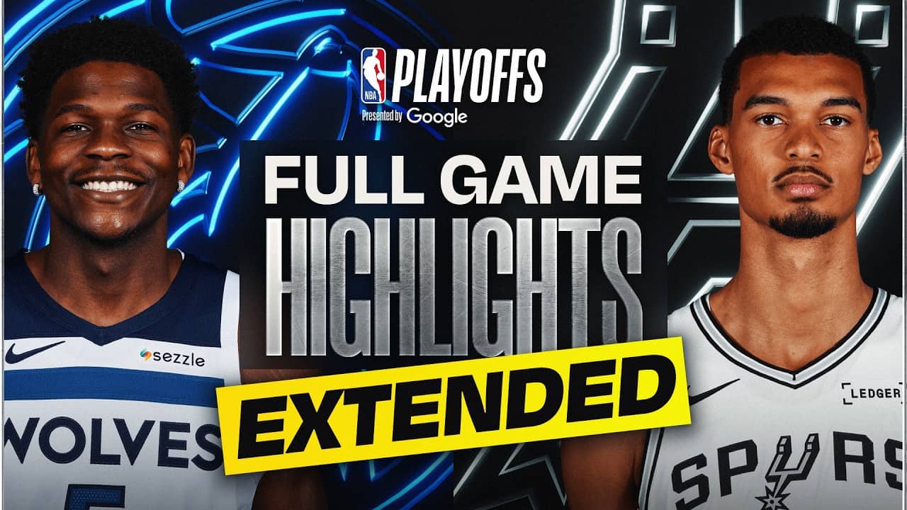 EXTENDED: #6 TIMBERWOLVES at #2 SPURS | FULL GAME 5 HIGHLIGHTS | May 12, 2026
