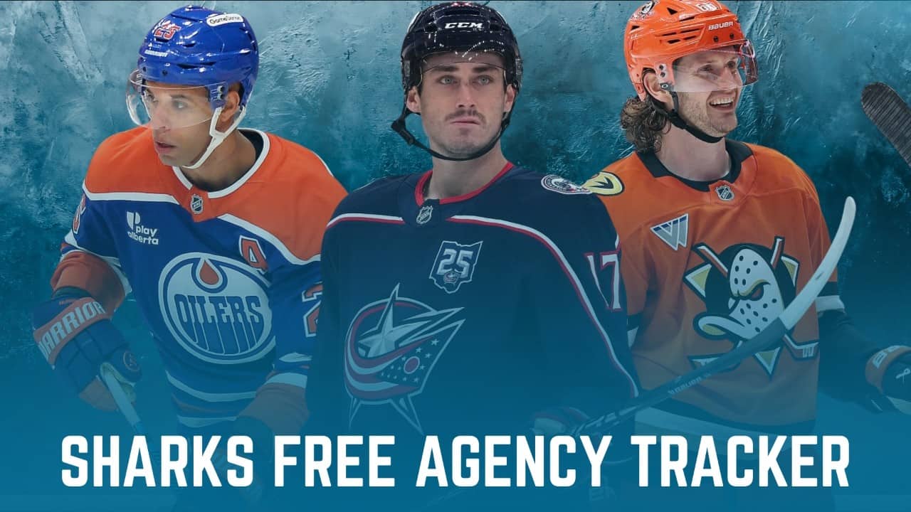 San Jose Sharks 2026 Free Agency Tracker: Day 1