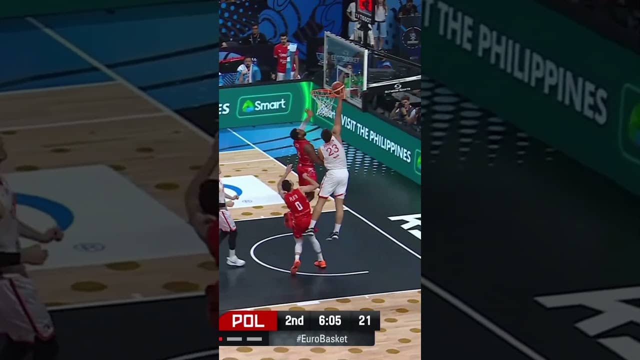 The BIG MAN from Turkiye returns to dominate FIBA 🇹🇷🔥 #FIBAWC