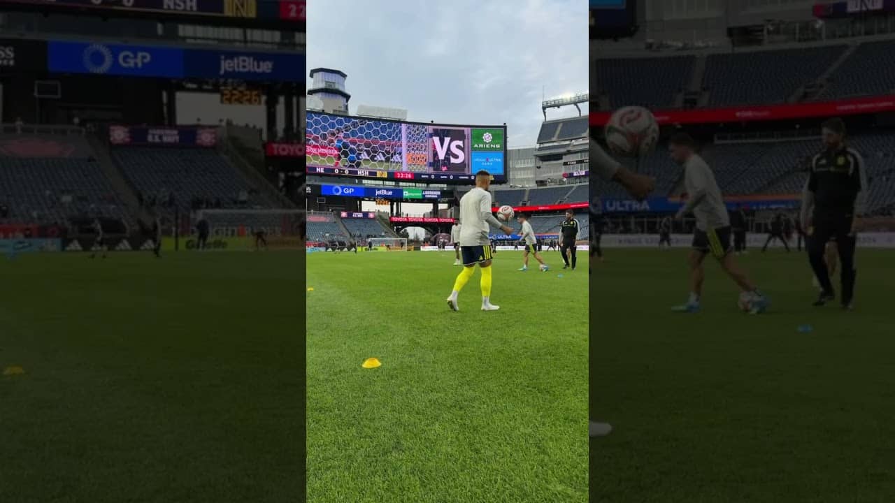 🔟🇩🇪 #MLS #nashville #soccer #warmups #juggling #Germany
