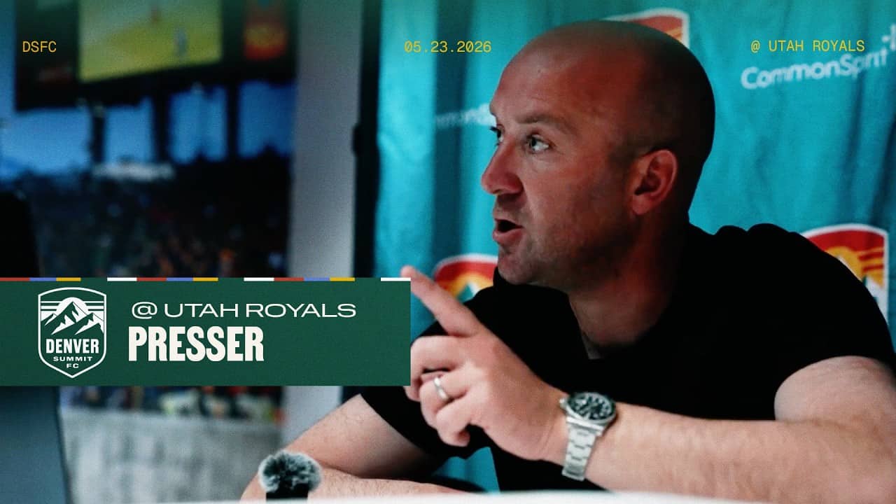 PRESSER with Coach Nick Cushing | Denver Summit FC @ Utah Royals (2-1)