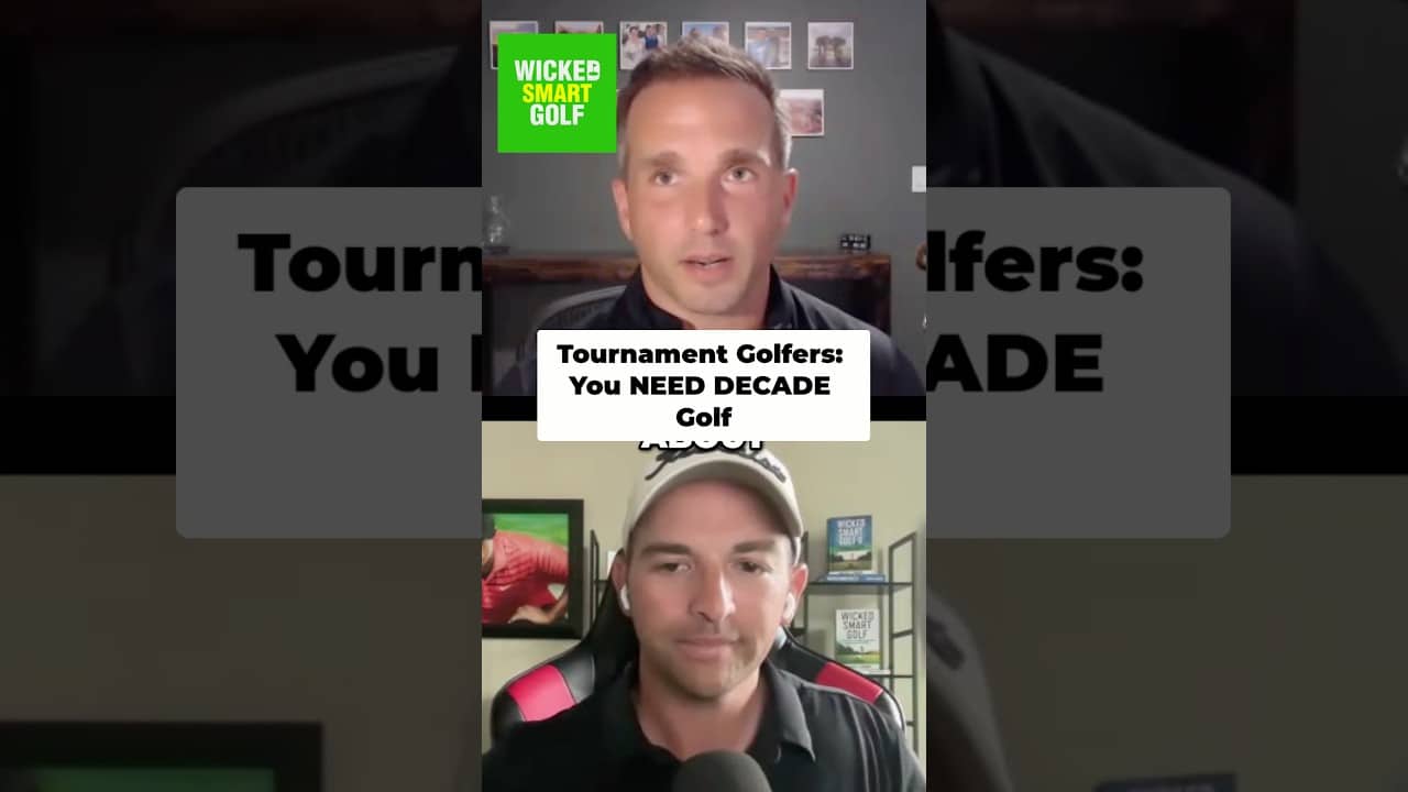 Competitive Golfers: Use DECADE Golf