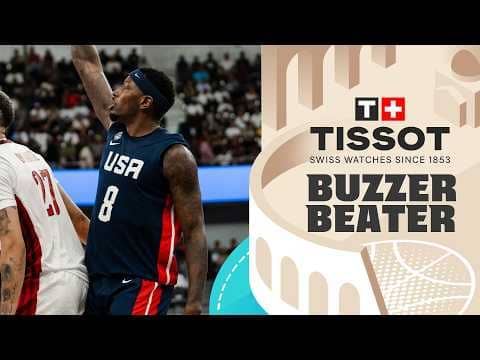 Torrey Craig 🇺🇸 | 🚨 TISSOT Buzzer Beater | FIBA Basketball World Cup 2027 Americas Qualifiers
