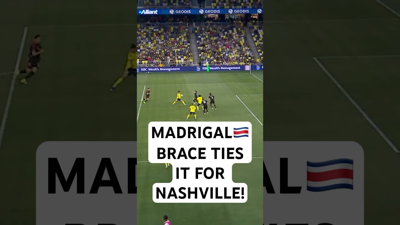 Madrigal TIES IT😤 for Nashville!