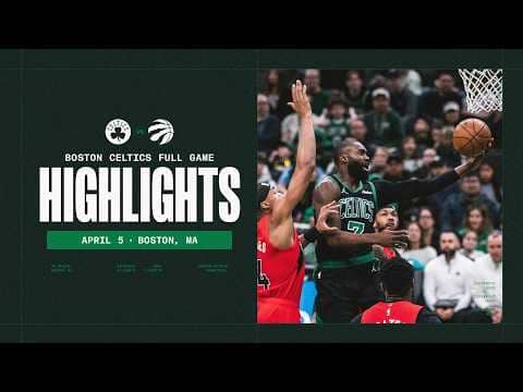 Jayson Tatum & Jaylen Brown dominate in Boston Celtics' 115-101 win over Toronto Raptors on Easter