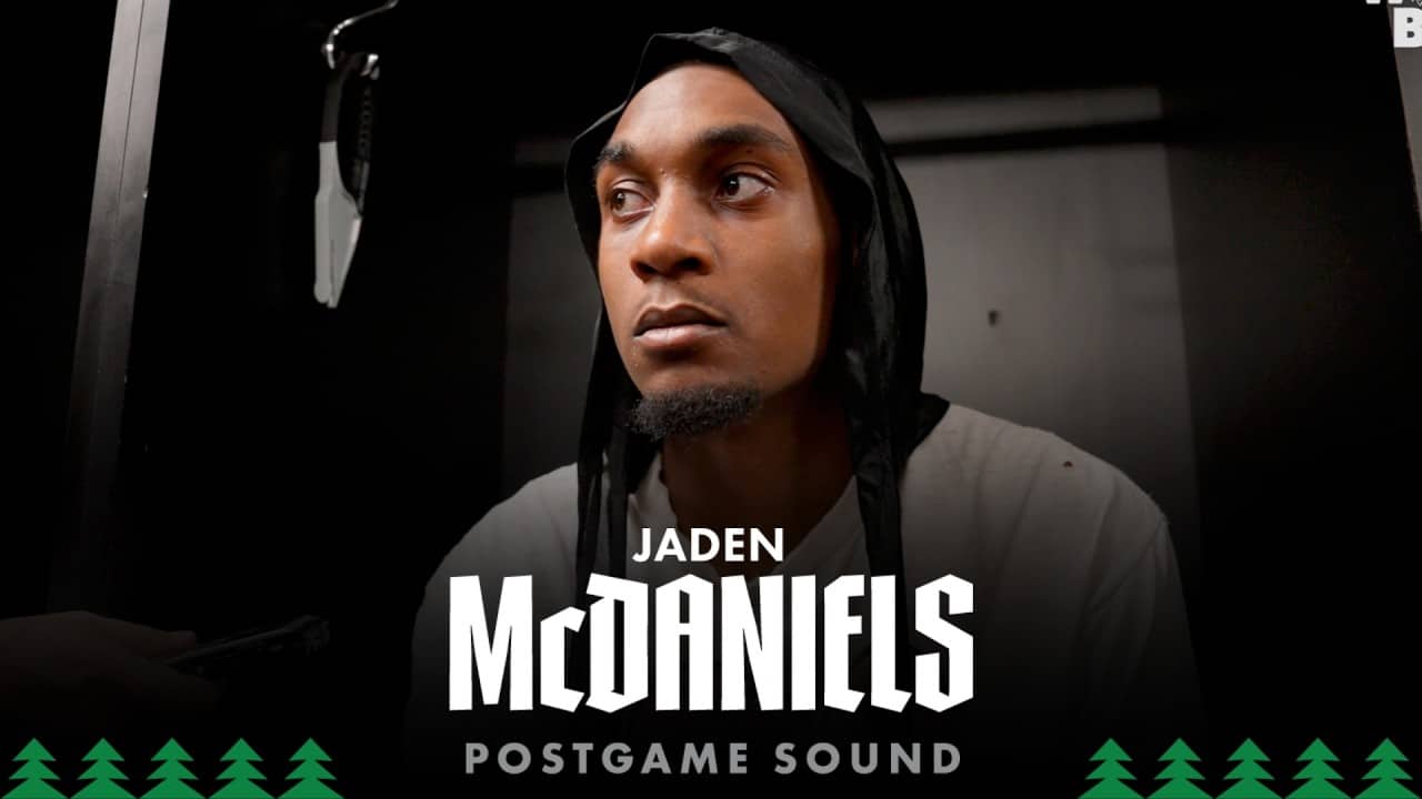 “It’s A Blessing To Have Him [Ant] On The Court.” | Jaden McDaniels Postgame Sound | 05.04.26