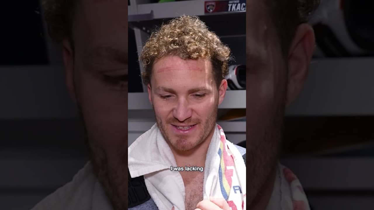 Girl dad Matthew Tkachuk.
