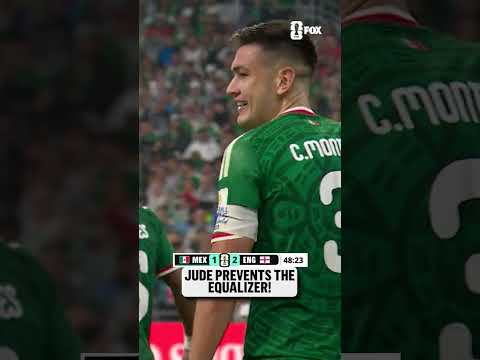 A BRILLIANT goal-saving clearance from Jude Bellingham 😱