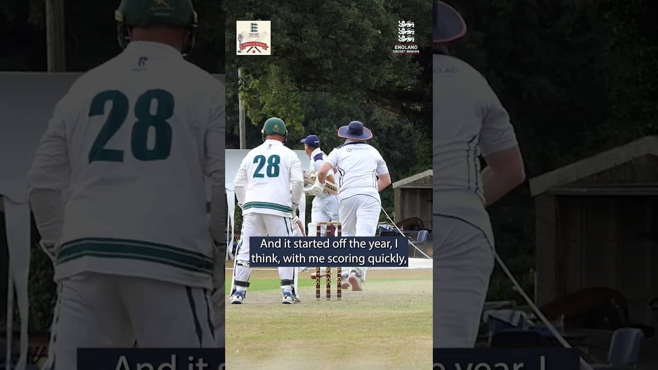 "Can't remember that you've batted with Joe Root" #seniorscricket  #englandcricket #cricket #joeroot
