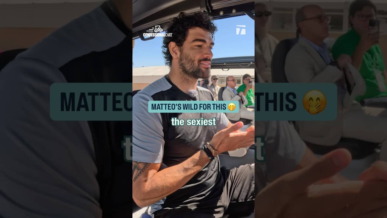 Tennis star Matteo Berrettini has a point 🤣 #tennis #tennisplayer #tennisnews #italy #tennislife