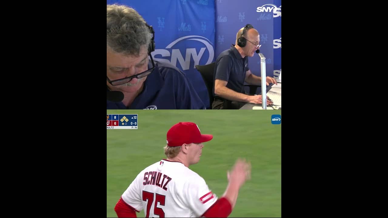 Vidal Bruján’s 12th inning bunt single gets the “oh wow!” from Gary Cohen in a 10-run Mets outburst