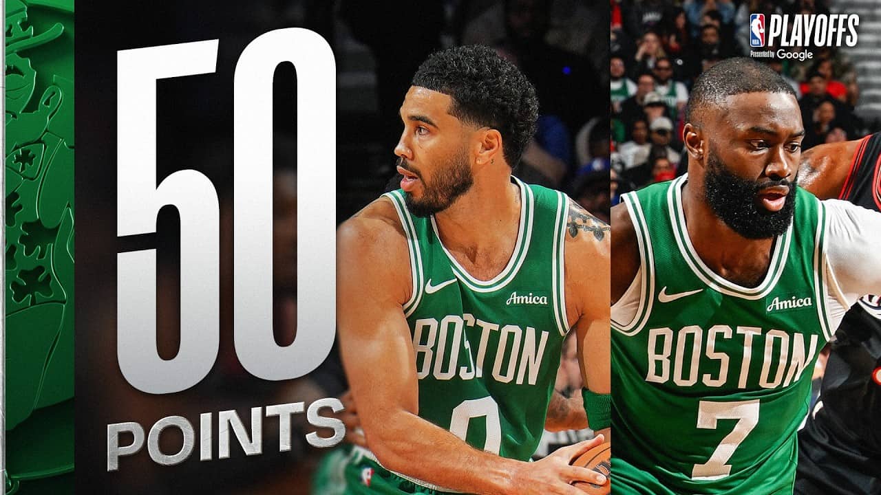Jayson Tatum (25) & Jaylen Brown (25) CLUTCH Game 3 Performance In Philly | April 24, 2026