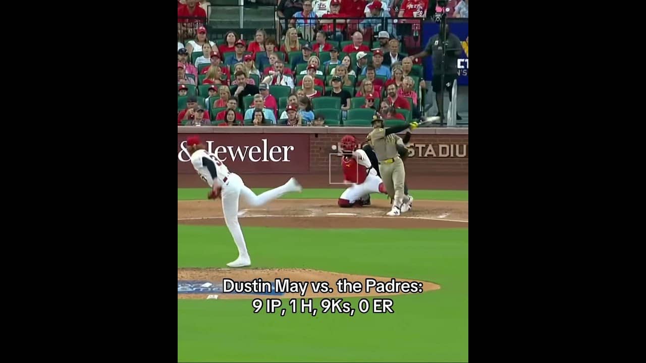 Dustin May 1-hitter 🔥