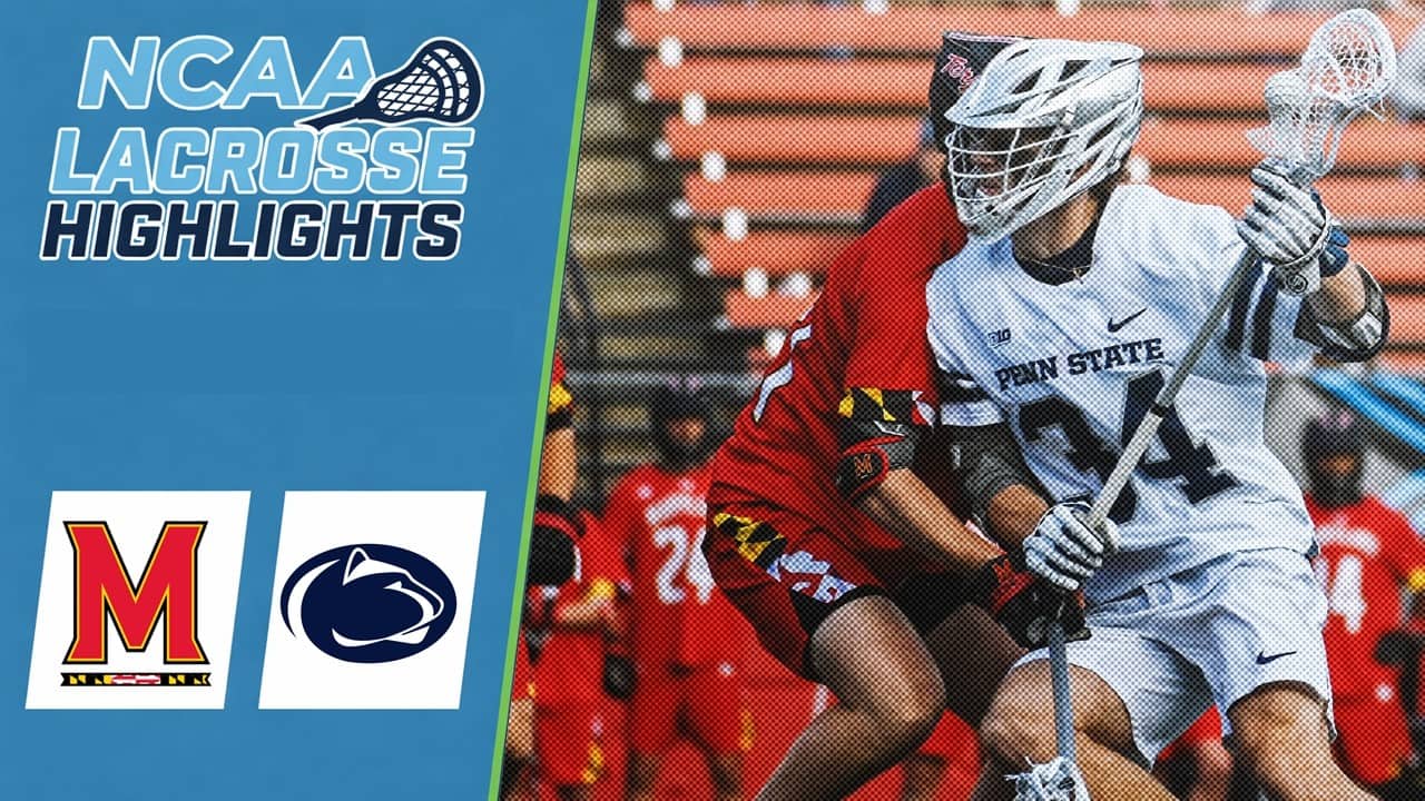 Maryland vs Penn State | NCAA College Lacrosse Highlights | April 30, 2026