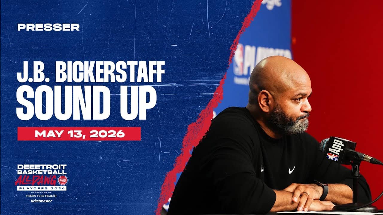 Round 2 Game 5: Post-Game Press Conference: J.B. Bickerstaff | Pistons vs. Cavs | 05.13.26