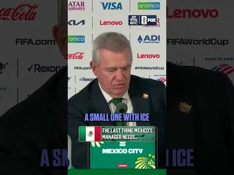 Mexico's manager Javier Aguirre just needs one more thing after Mexico's victory 😂