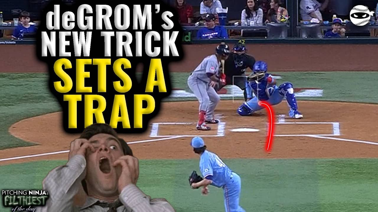 Jacob deGrom's new Trick