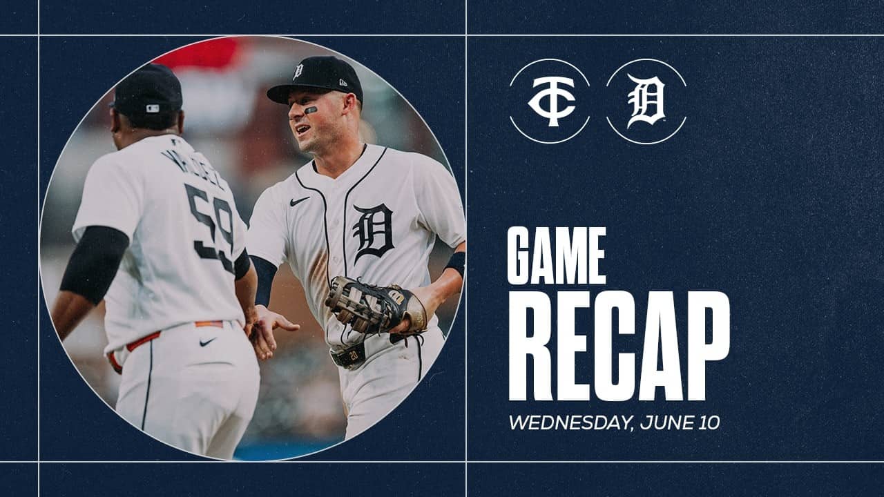 Tigers vs. Twins Highlights | 6/10/26