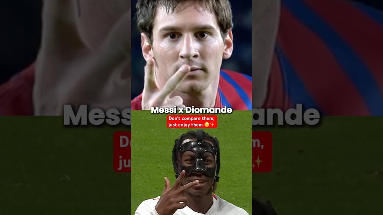 Lionel Messi x Yan Diomande 🇦🇷🇨🇮