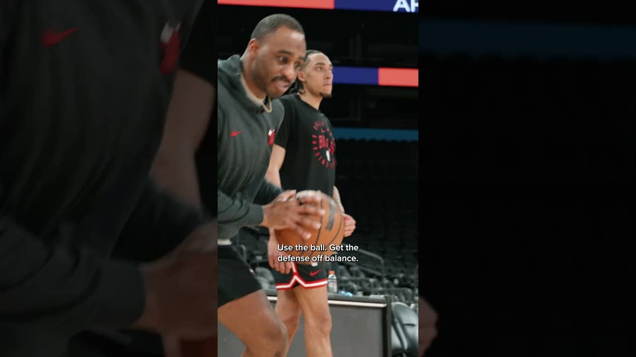 Noa Essengue progressing in his injury recovery! #nba #injuryrecovery #chicagobulls #shorts